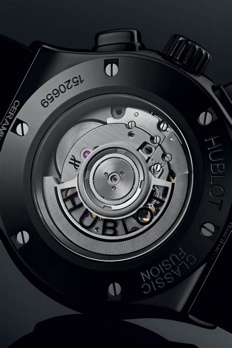 hublot classic fusion black magic movement|hublot classic fusion chronograph titanium.